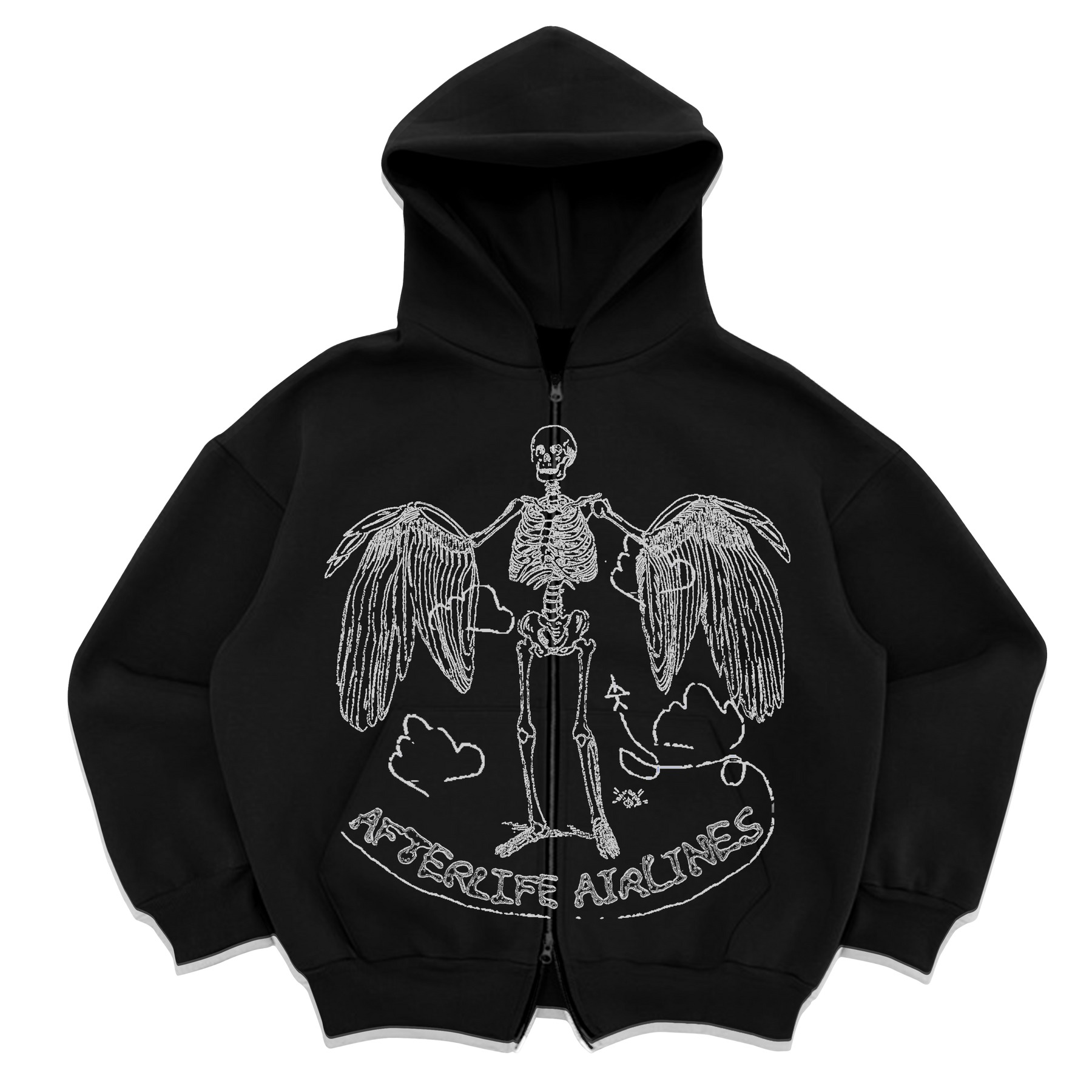 Afterlife Airlines Zip Up