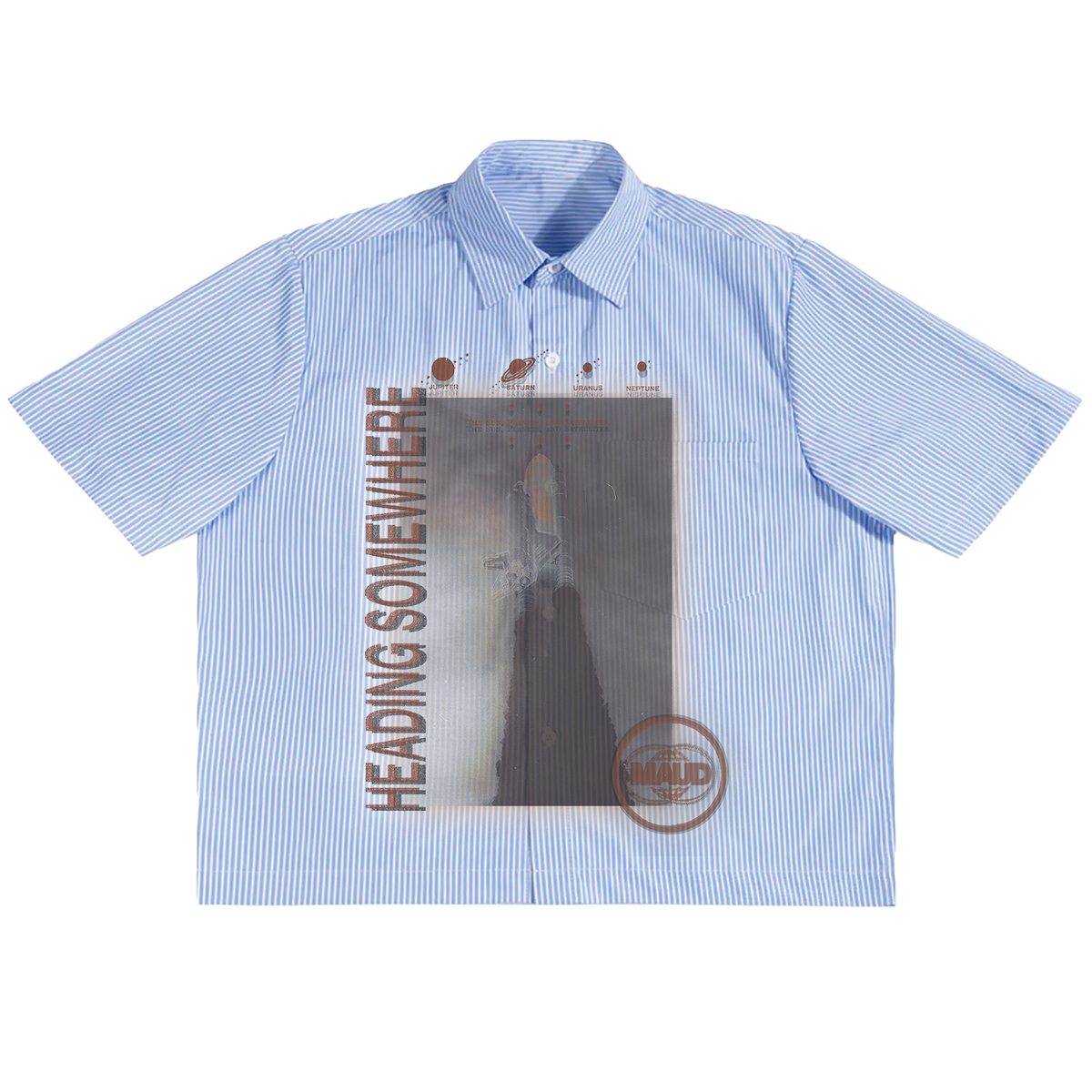 Heading Somewhere Button Up