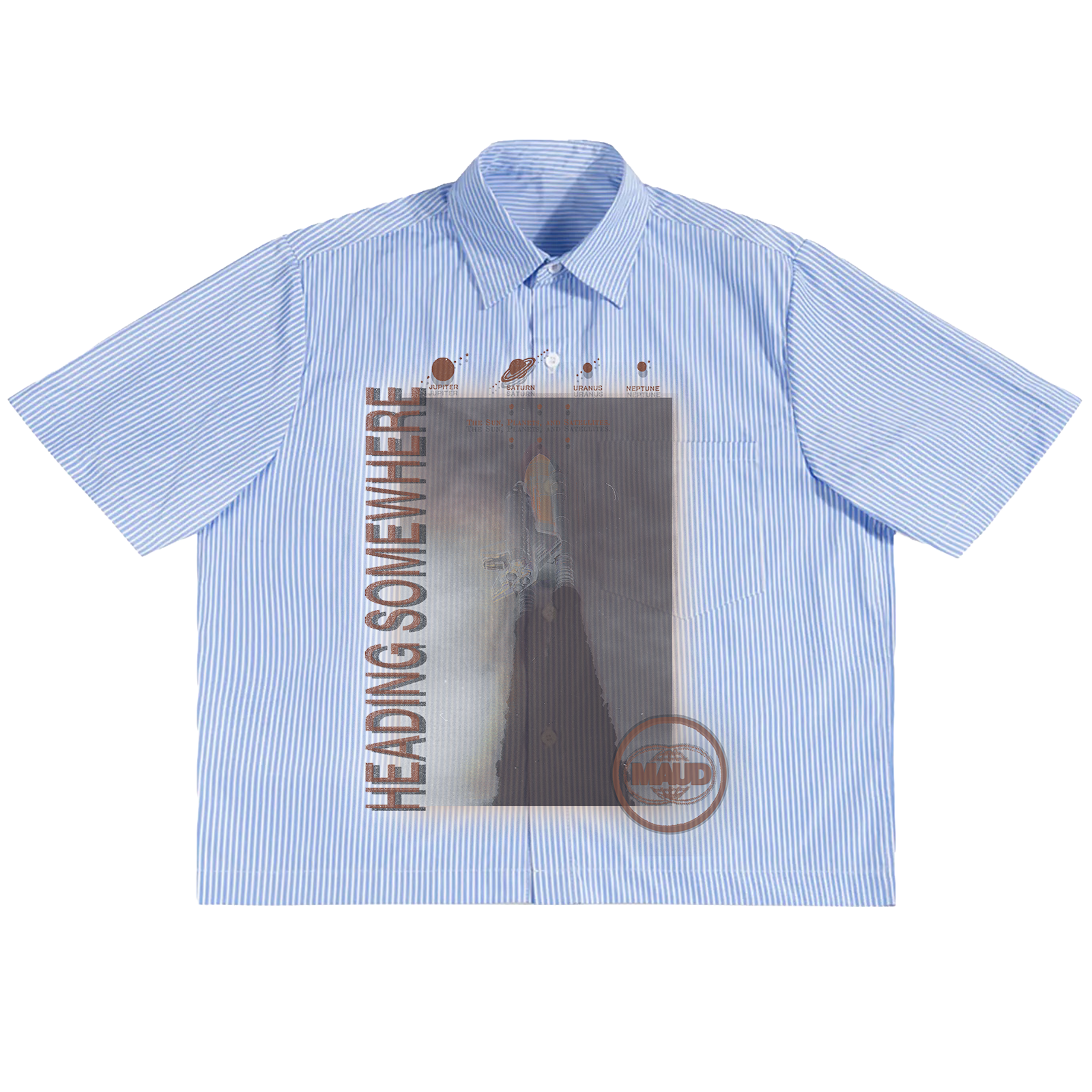 Heading Somewhere Button Up