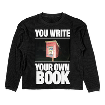 Library Thermal in black — YOU WRITE YOUR OWN BOOK little free library graphic