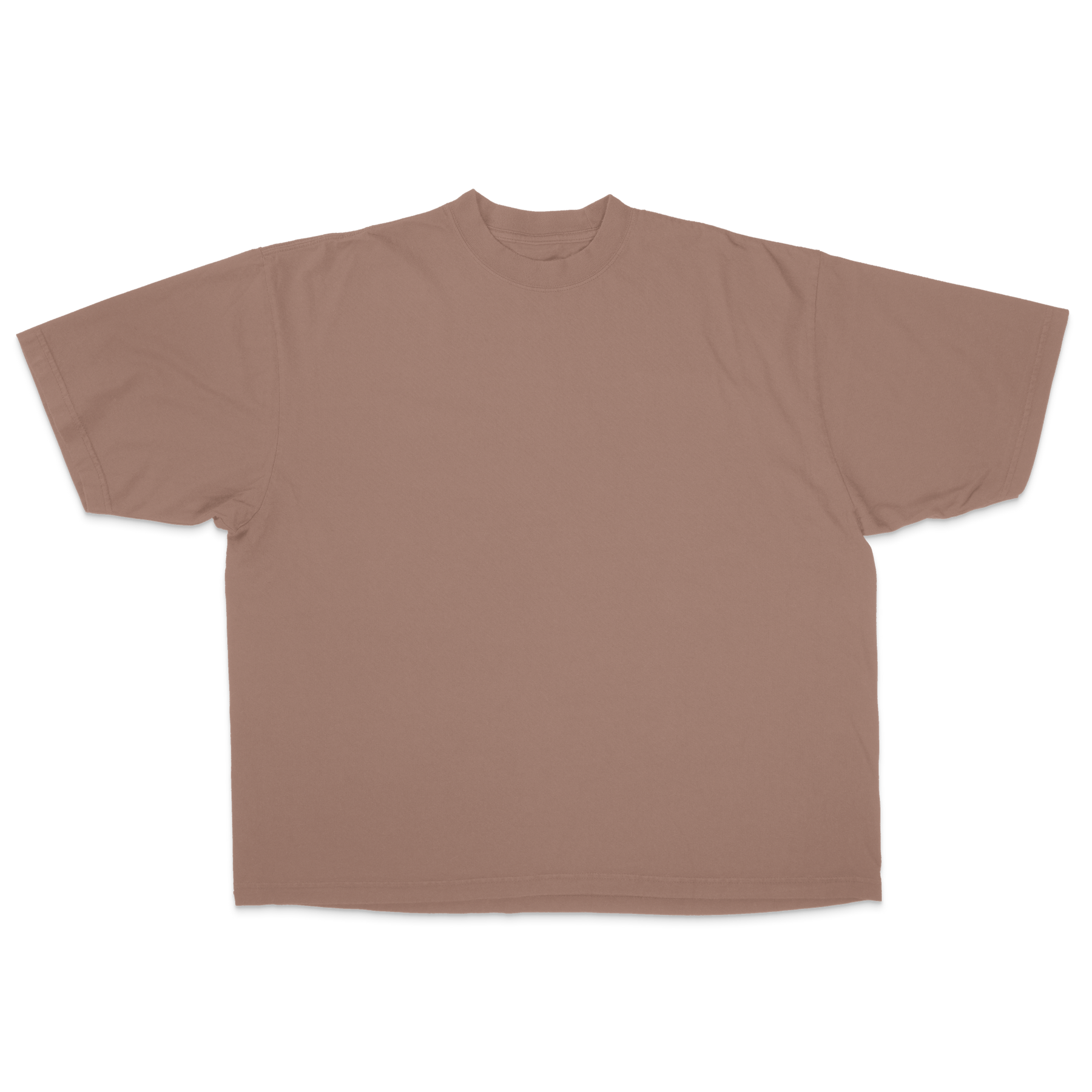 Mocha Dye Tee (White Graphics)